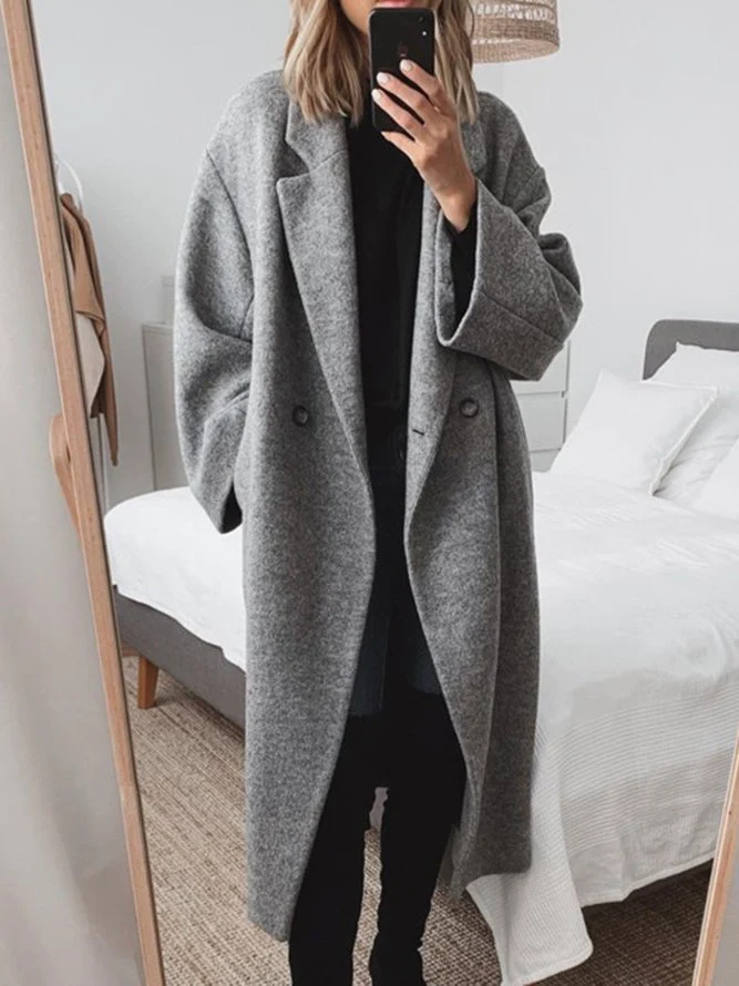 Elara - Cozy Longline Jacket