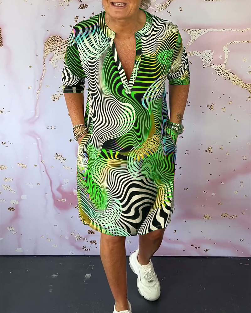 Ria - Colorful Dress