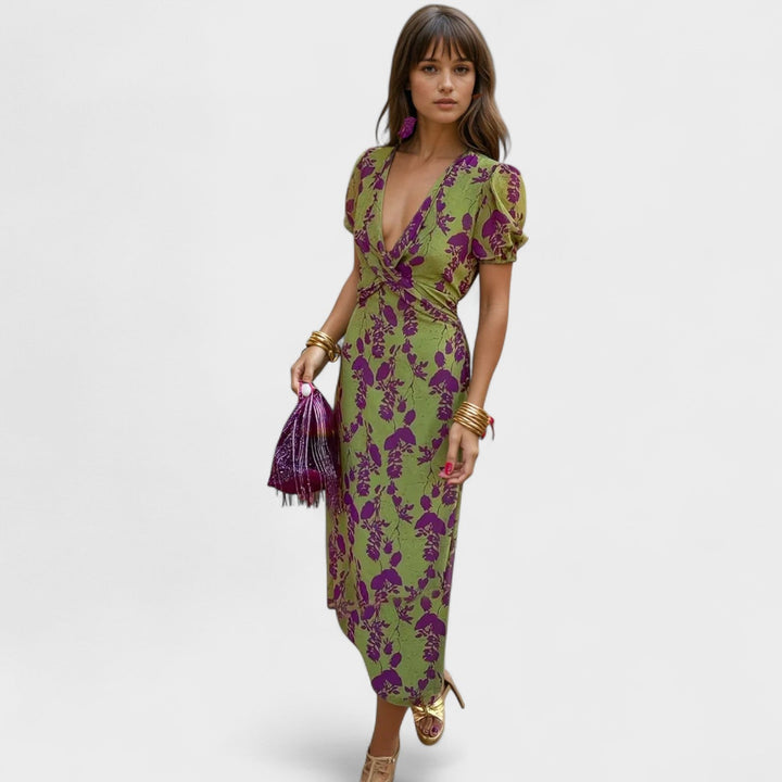 Miva | Floral Wrap Dress