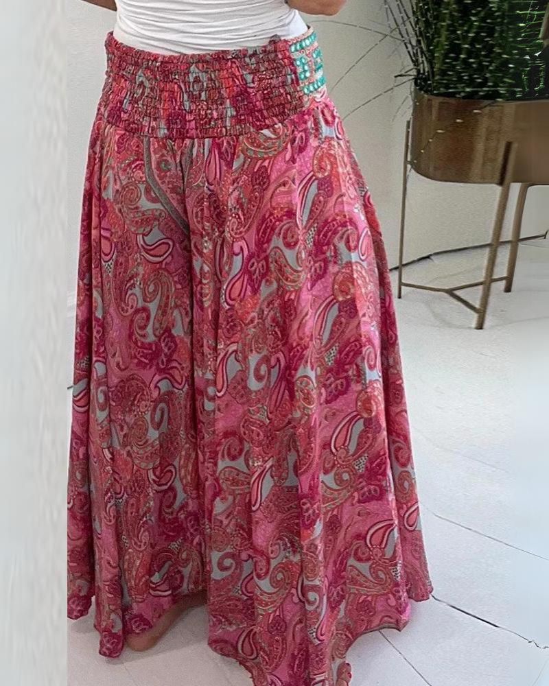 AIRES - FLOWY BOHO PANTS