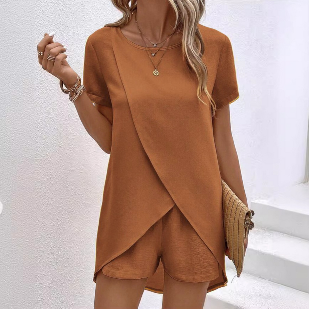 Courtney - Elegant Summer Co-Ord Lounge Set