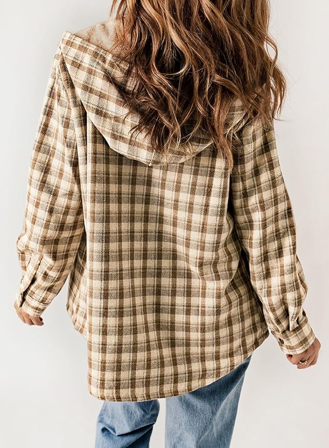 Elvessa Plaid Flanel Jacket