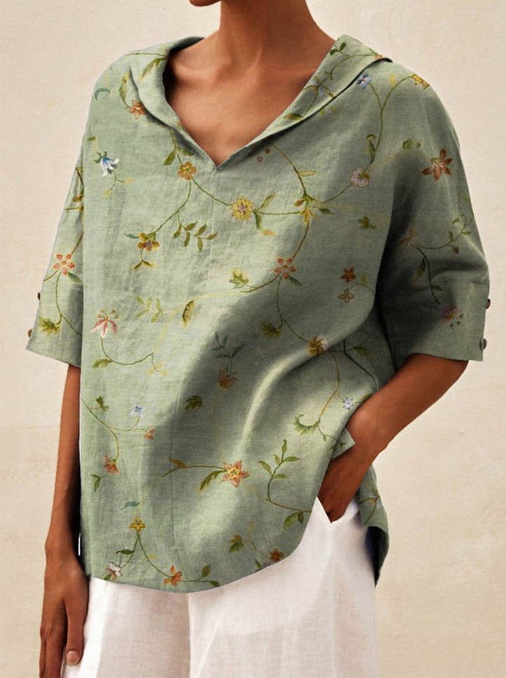 Lisianne - Summer Floral Top