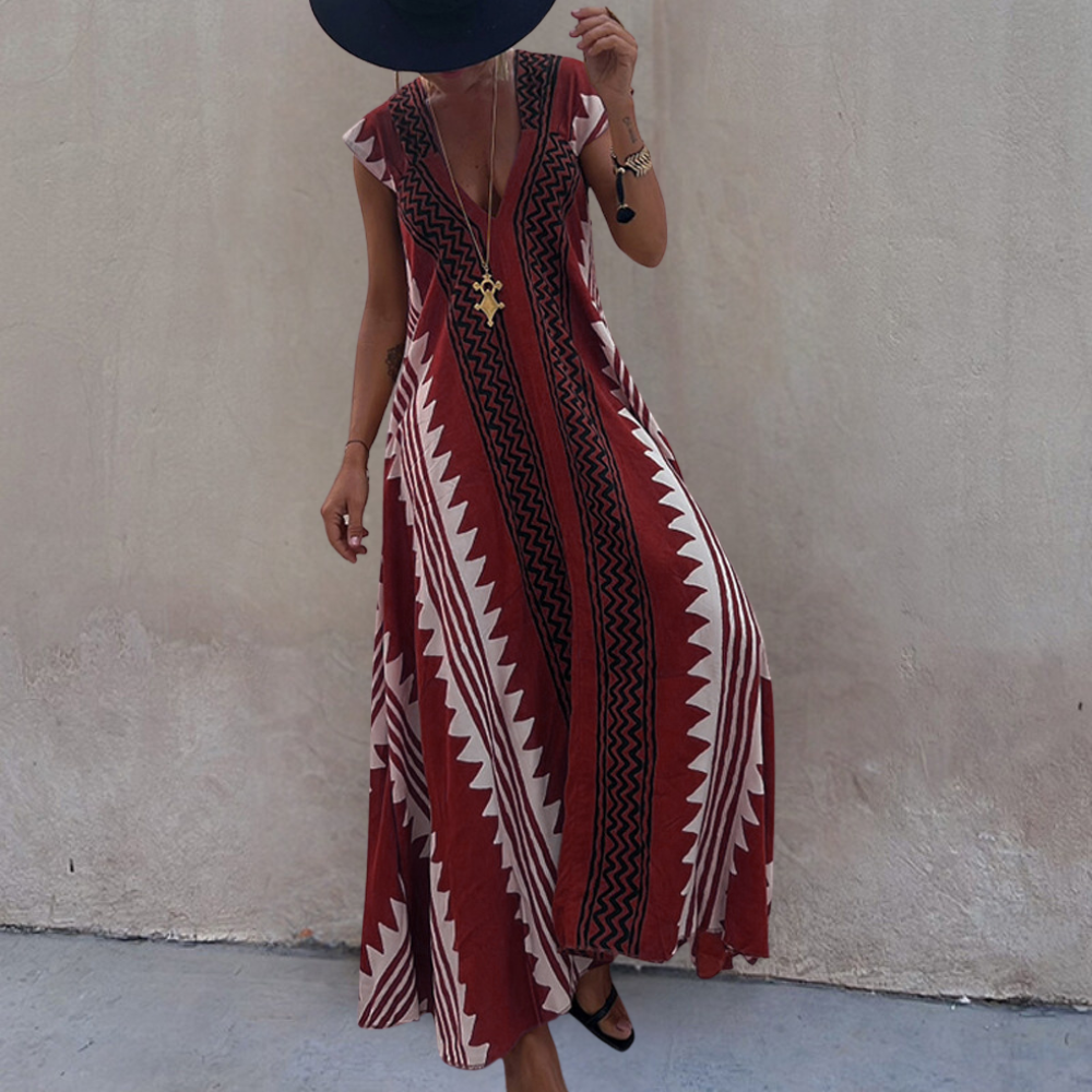 Adelina – Bohemian Maxi Dress