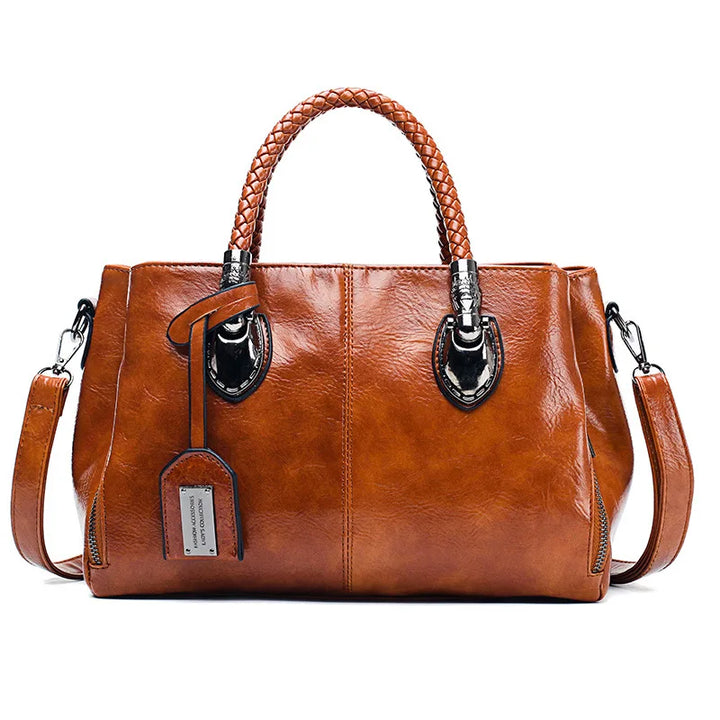 Jarnfrid | Elegant handbag with braided handle