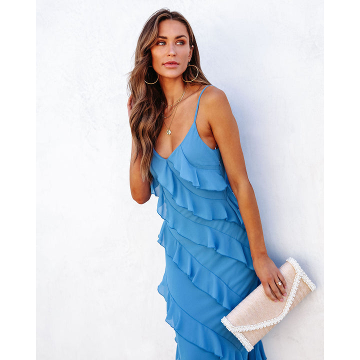 Adrienne – Elegant Ruffled Dress