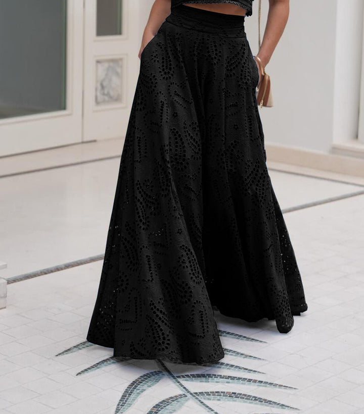 Linda | Women’s Flowy Eyelet Set Dress