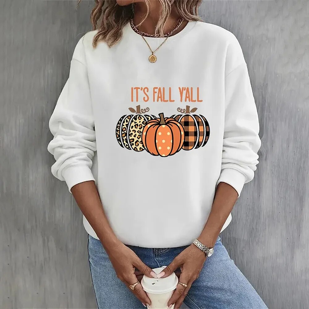 Hedy - Halloween Pompoen Sweatshirts
