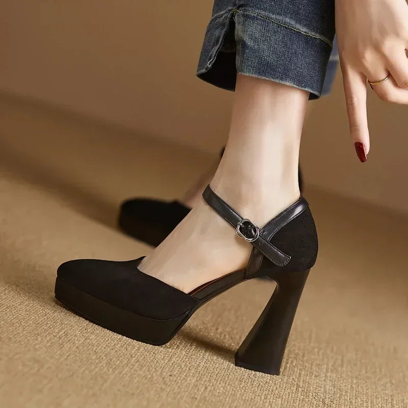 Charlotte - Retro Style Ladies Elegant Dress Pumps