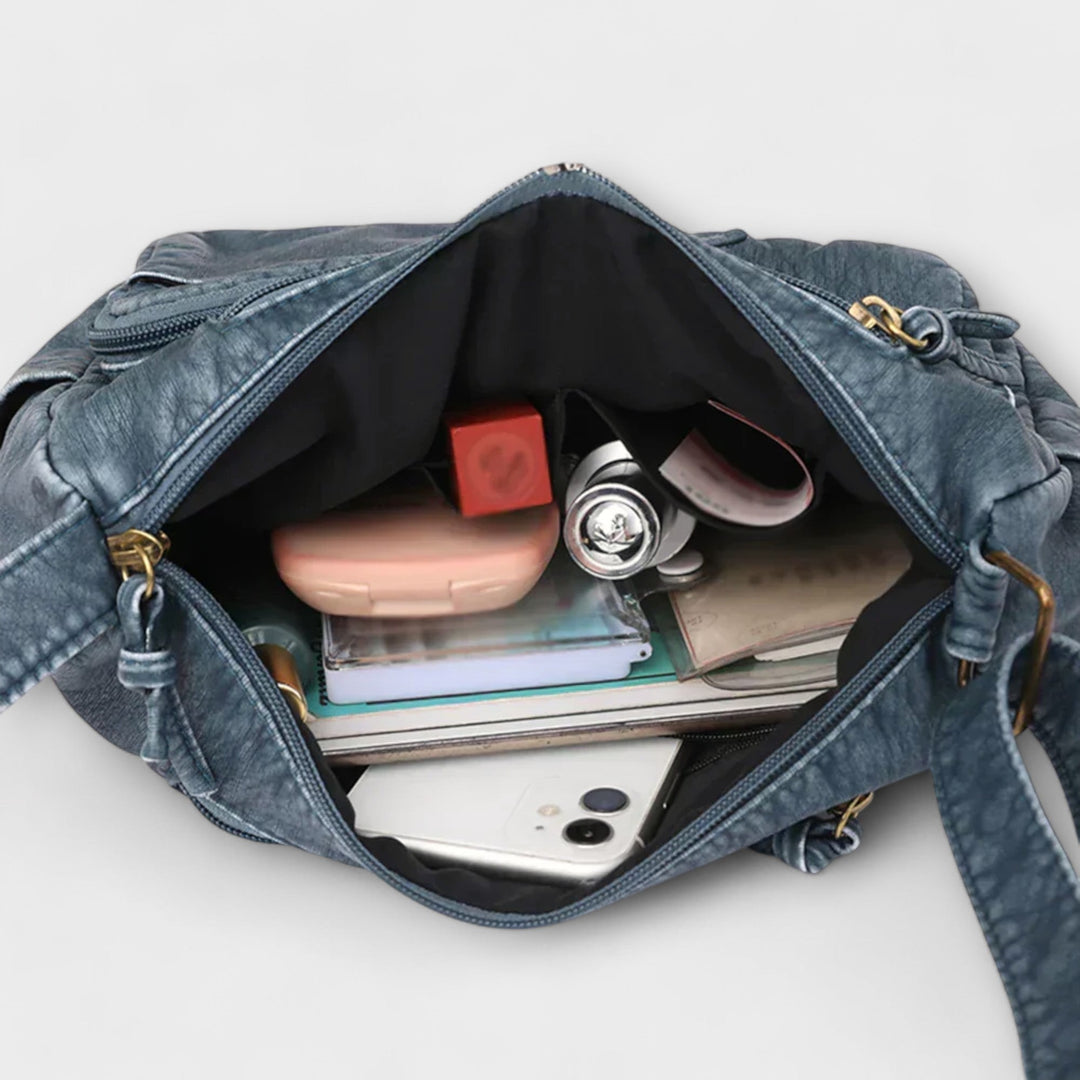 Old-School Leather Bag