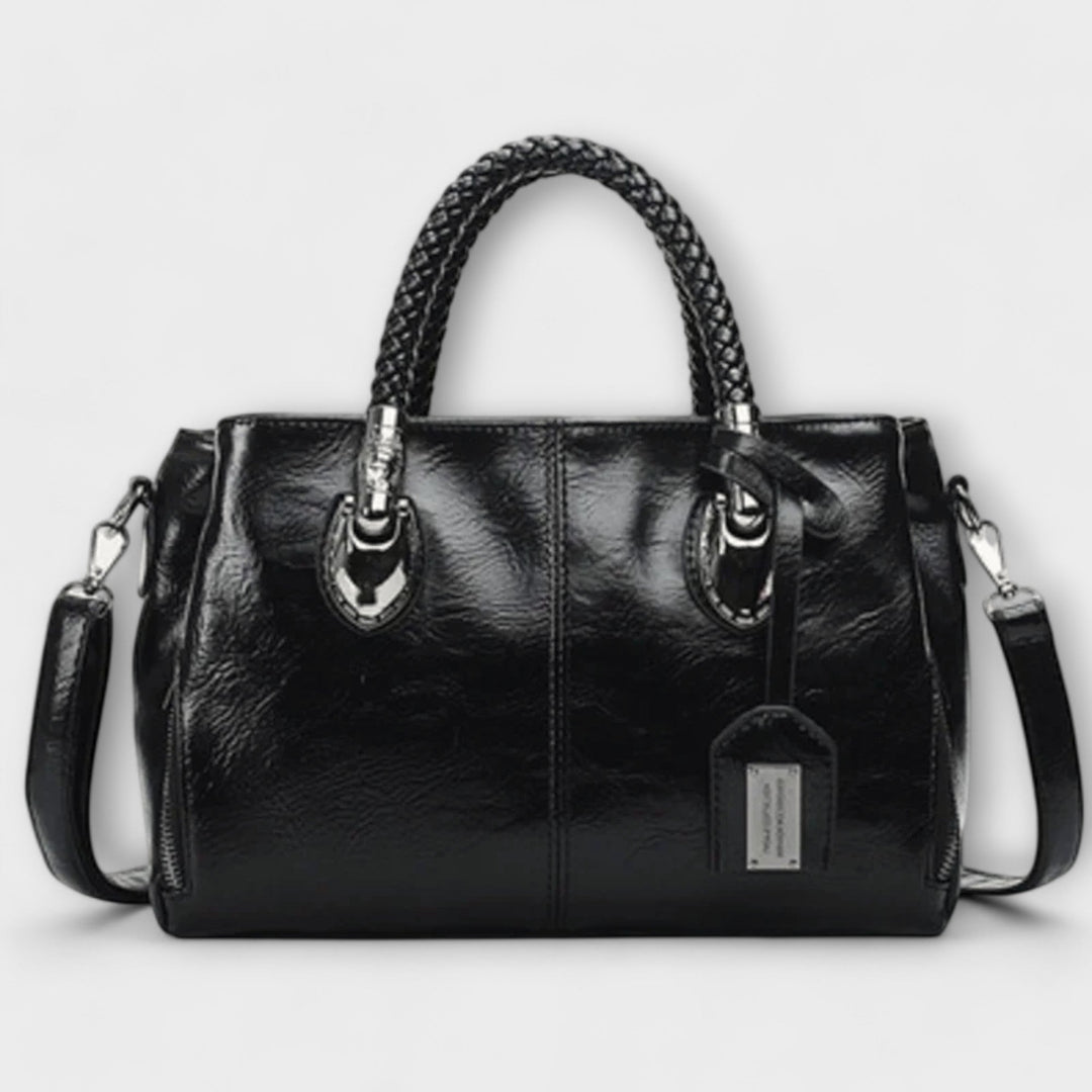 Elegant Leather Duffel Bag