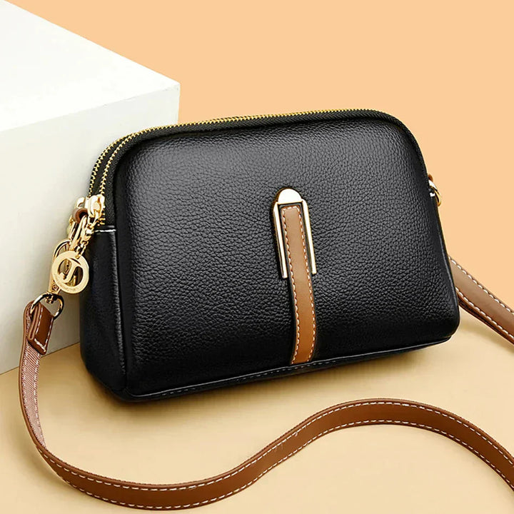 Penelope | Compact Soft Leather Shoulder Bag
