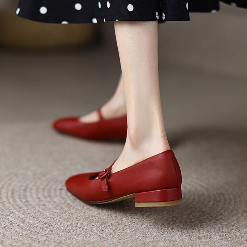 Elara - Charming French Style Mary Jane Shoes