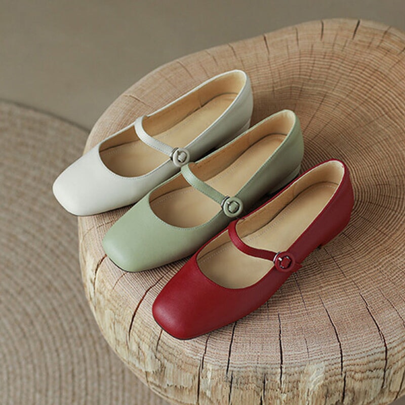 Elara - Charming French Style Mary Jane Shoes