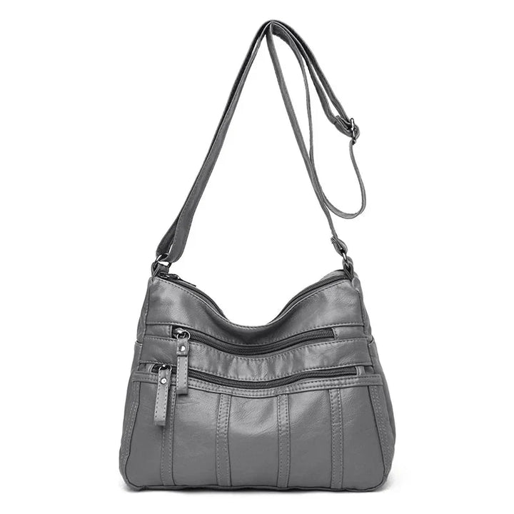 Oriana | Luxury PU Leather Multi-Layer Pocket Bag