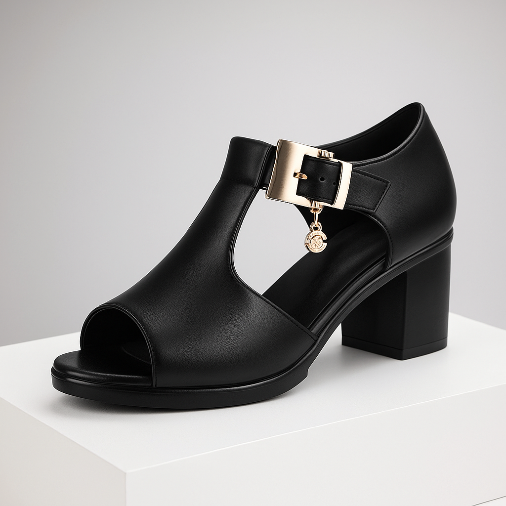 Lily | Elegant Open-Toe Heel