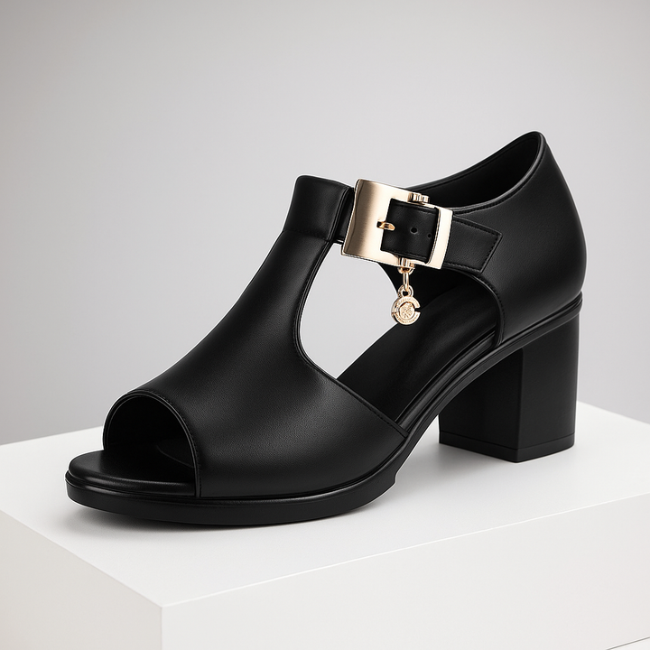 Lily | Elegant Open-Toe Heel