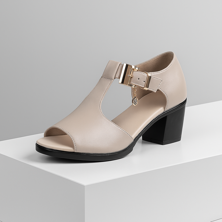 Lily | Elegant Open-Toe Heel