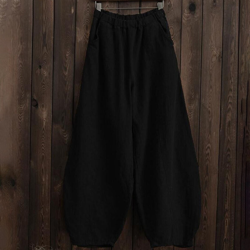 Maggie's Comfort Lantern Pants - Uncomplicated Elegance