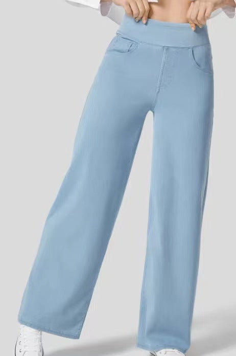 Solène™ - Relaxed Fit Wide-Leg Jeans