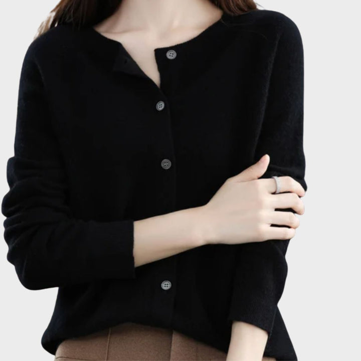Angelika | Merino Wool Cardigan