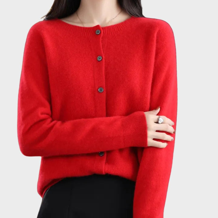 Angelika | Merino Wool Cardigan