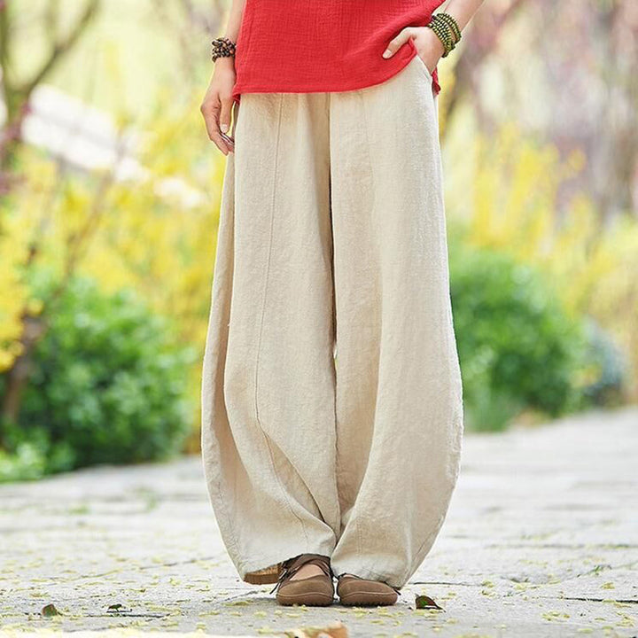 Maggie's Comfort Lantern Pants - Uncomplicated Elegance