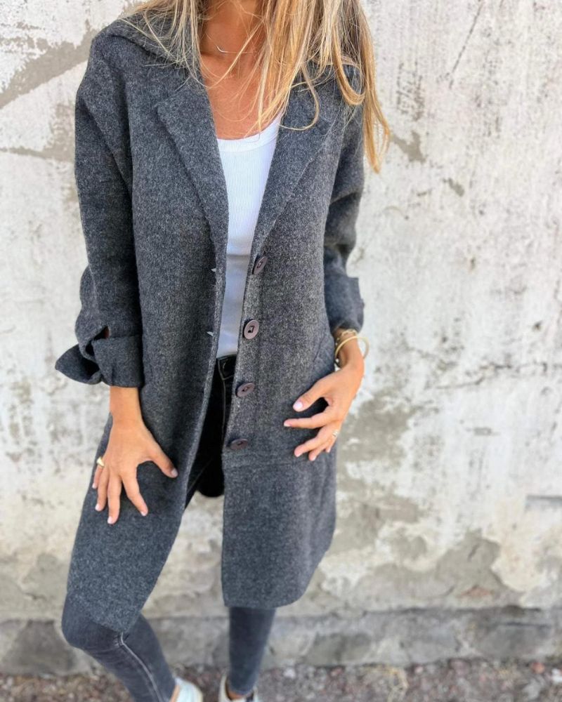 Cali | Casual Long Coat