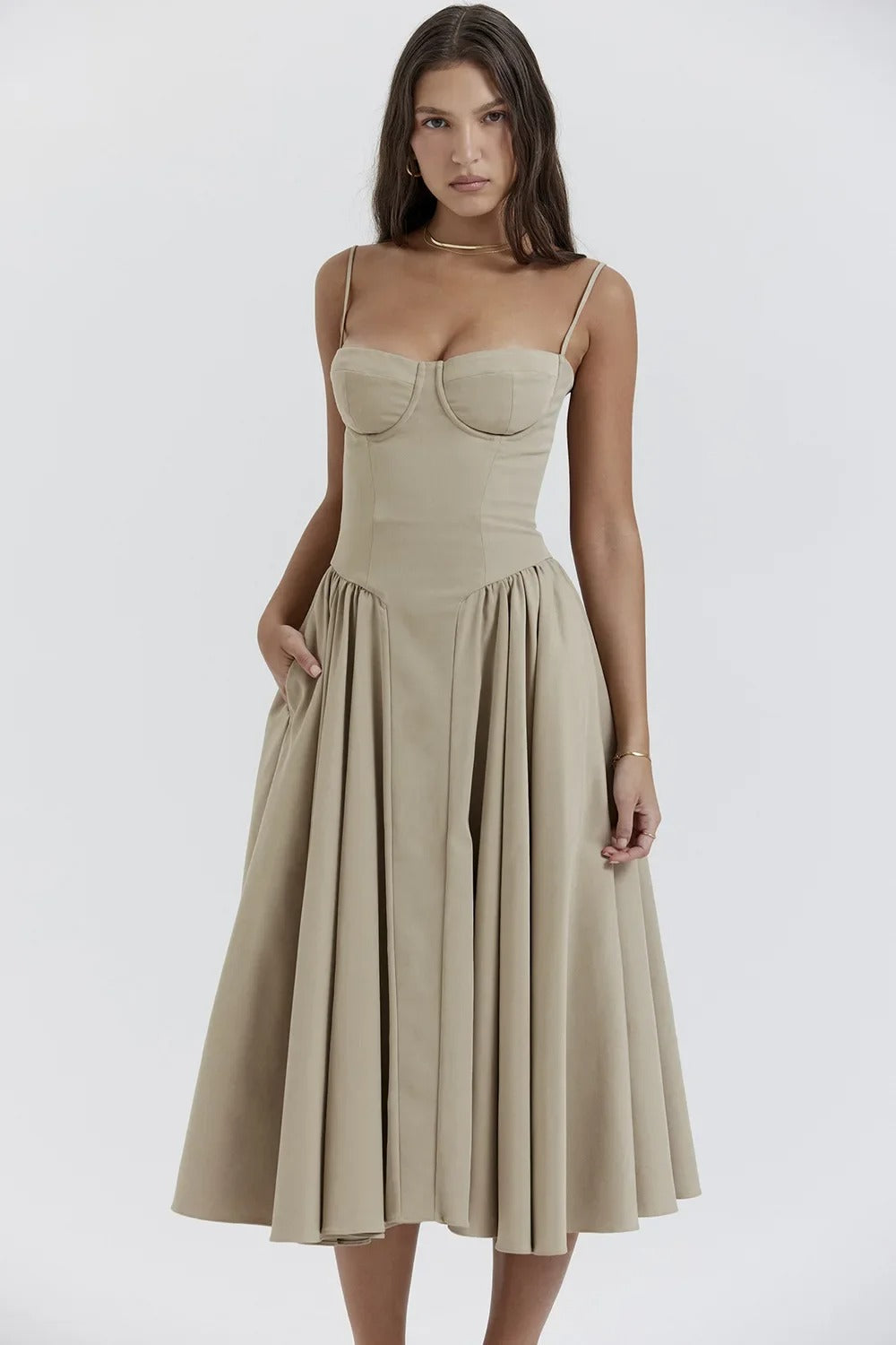 Elara | Elegant Corset Sundress