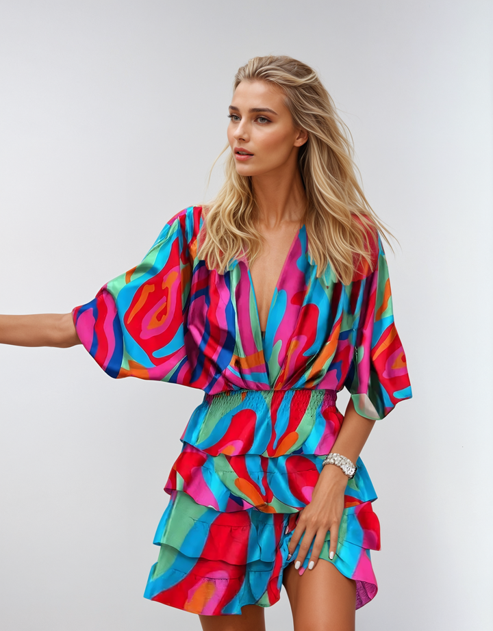 Soraya - Elegant Floral Dress