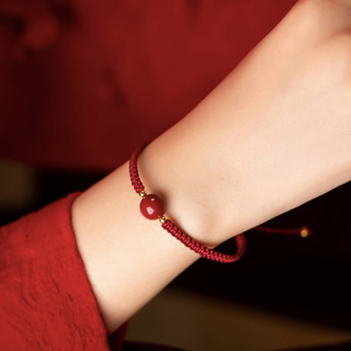 Alexis™ - ELEGANT BRACELET WITH DESTINY RED THREAD FEATURE