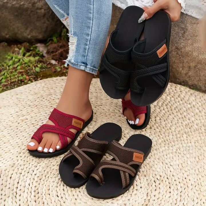Brianna - Elegant Mesh Sandals