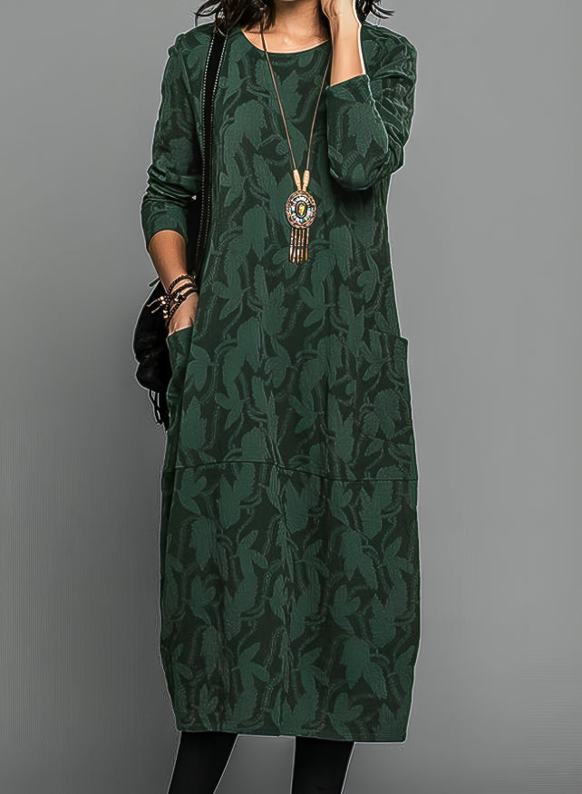 Cassie™ | Casual Winter Dress with Round Neck