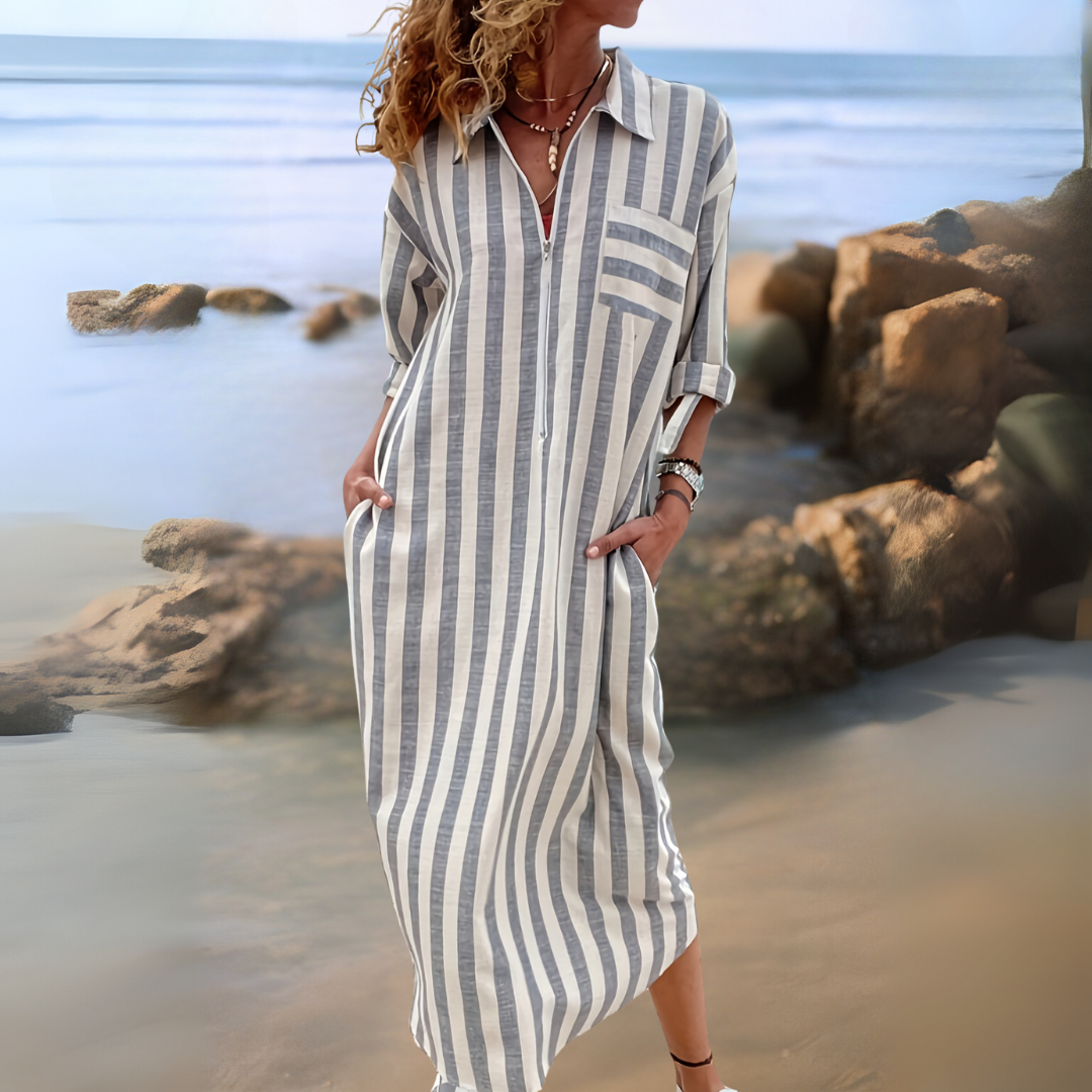 Maya | Striped Dress