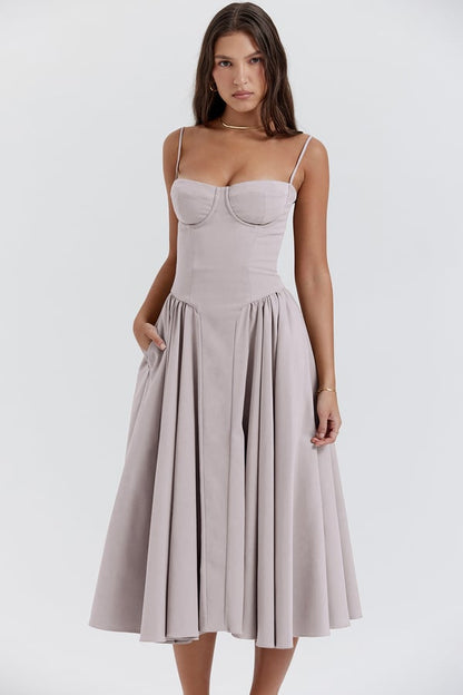 Elara | Elegant Corset Sundress