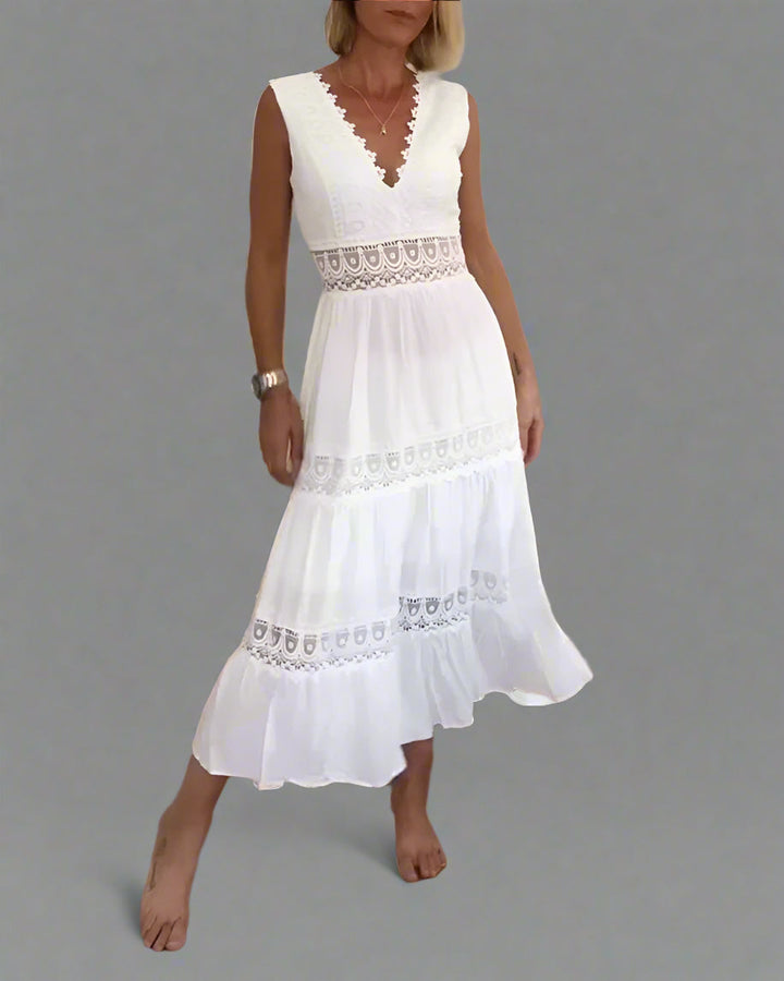 Zorhildis | High-Quality Summer Dress with Floral Design