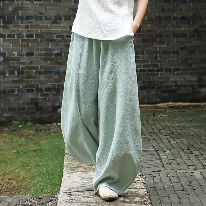 Maggie's Comfort Lantern Pants - Uncomplicated Elegance