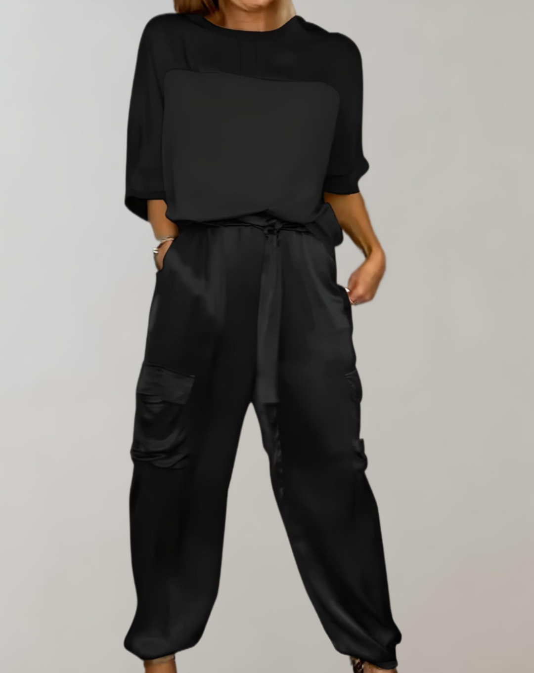 Amanda™| Silky Cargo Lounge Set