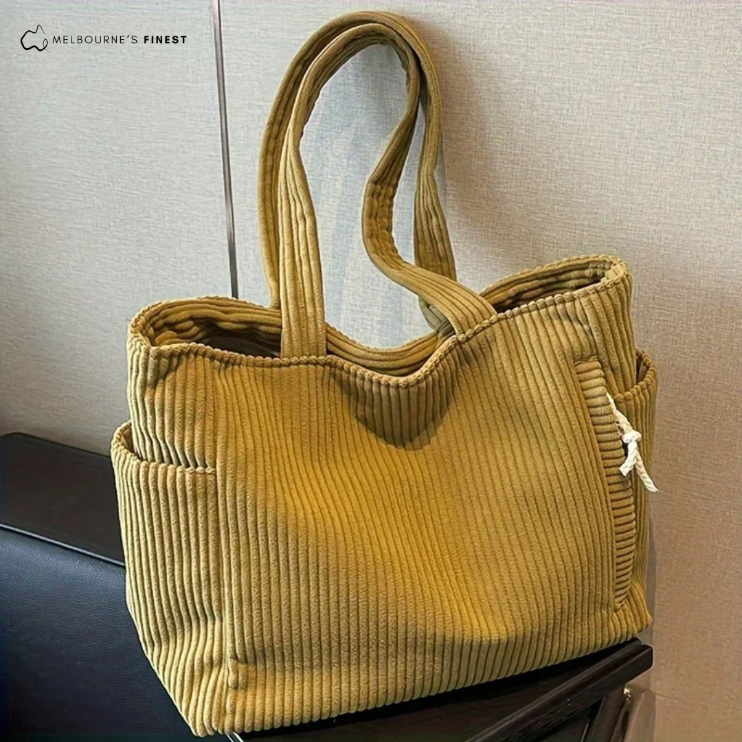 Sienna™ Corduroy Tote Bag