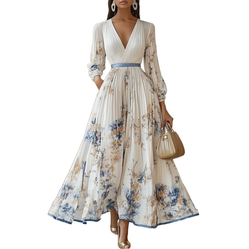 Charmaine | Elegant Pleated Dress