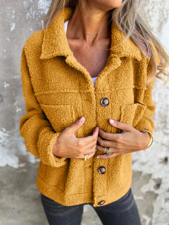 SANDRA COZY SHERPA JACKET