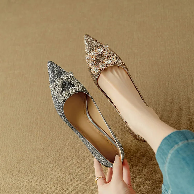 Emma | Gloria Glitter Pumps