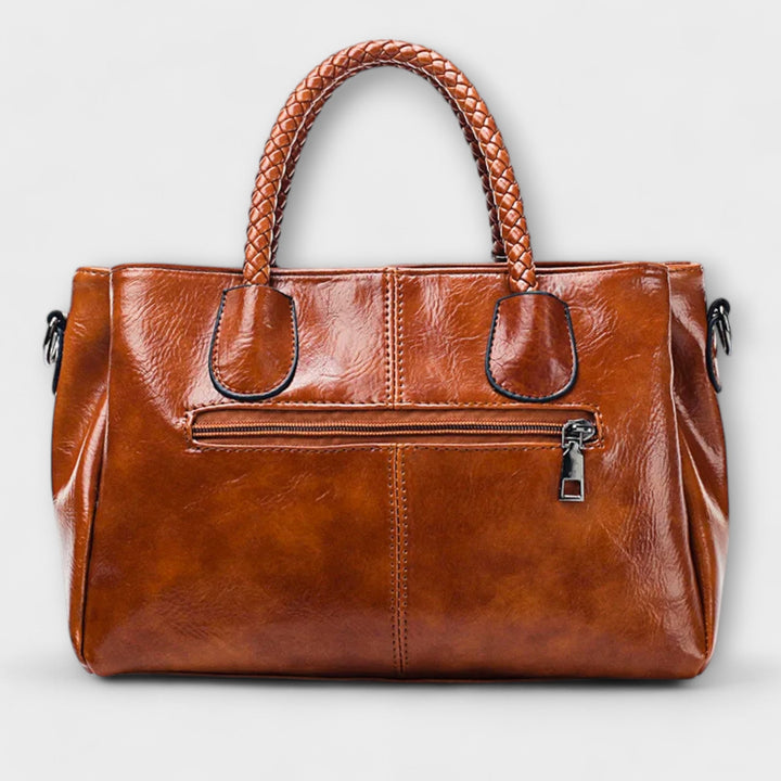 Elegant Leather Duffel Bag