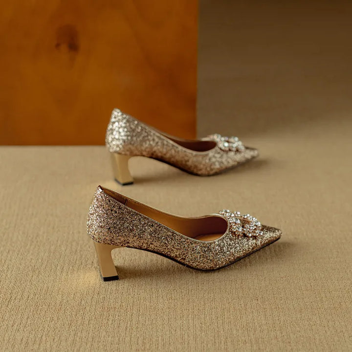 Emma | Gloria Glitter Pumps