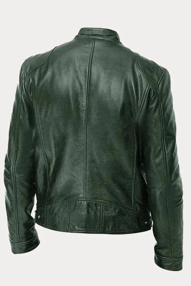 The Sleek Leather Jacket