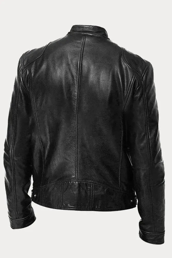 The Sleek Leather Jacket