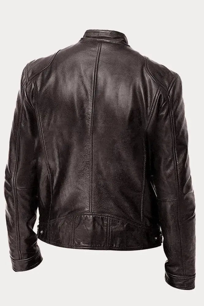 The Sleek Leather Jacket