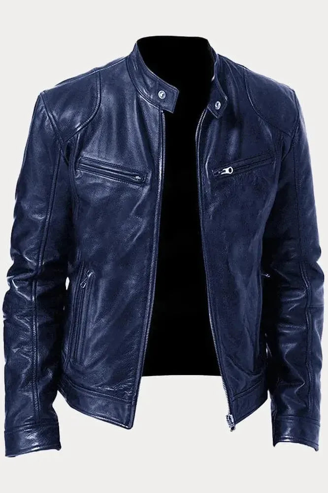 The Sleek Leather Jacket