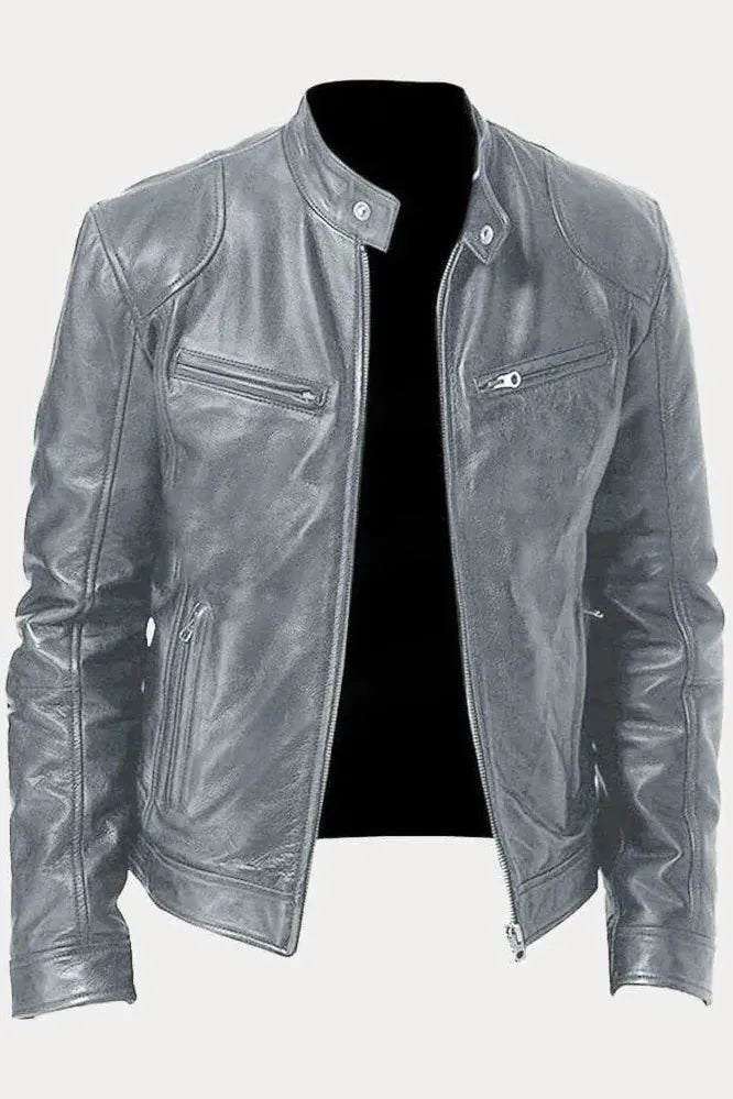 The Sleek Leather Jacket