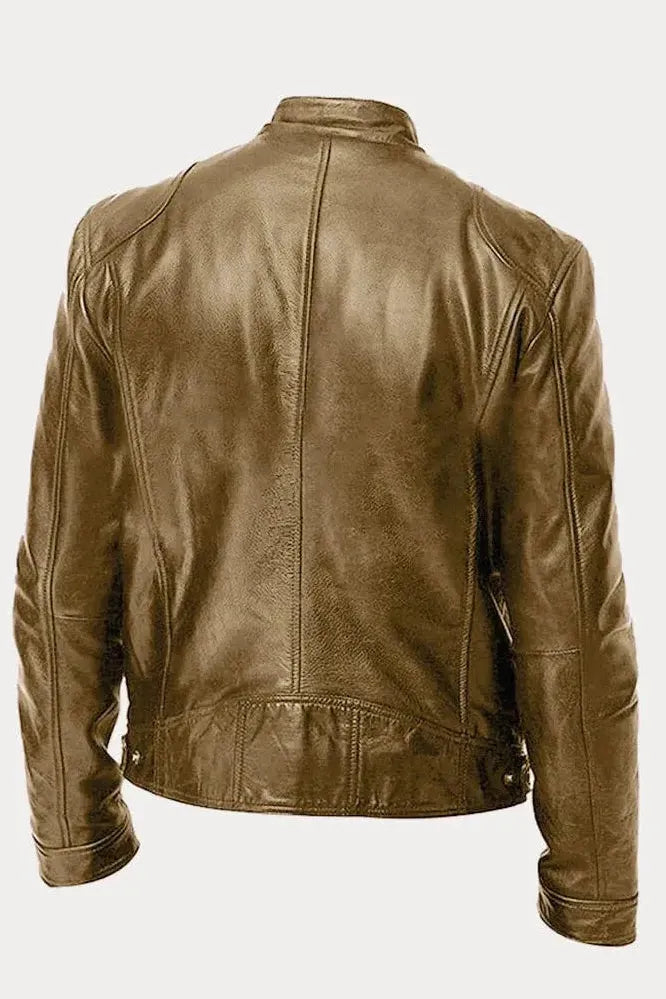 The Sleek Leather Jacket